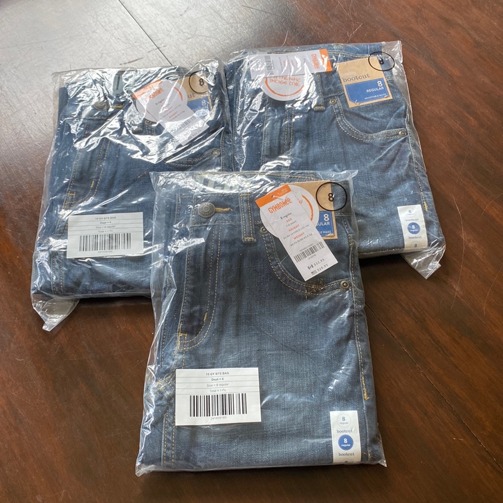 Gymboree bootcut jeans. Selling as a lot of 3